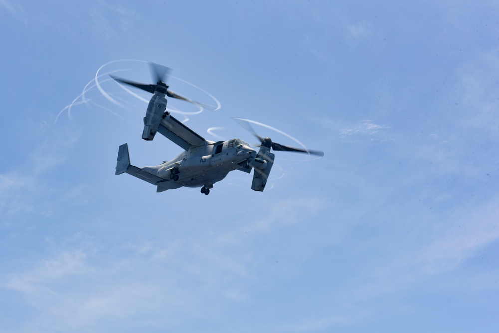 USS WASP (LHD 1) OPERATIONS AT SEA