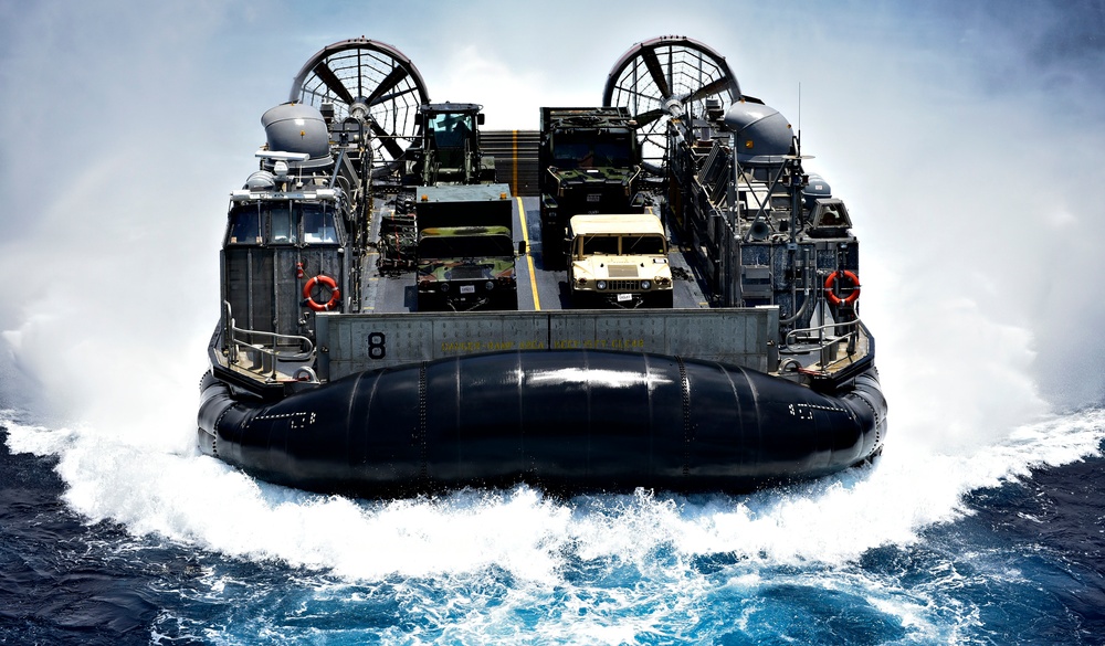 USS WASP (LHD 1) OPERATIONS AT SEA