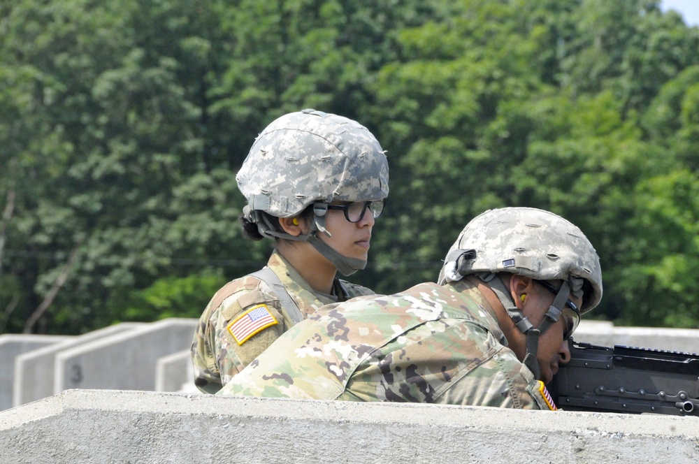 A Co, 628th ASB M240B Qualification