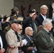 World War II Veteran Salutes the Crowd