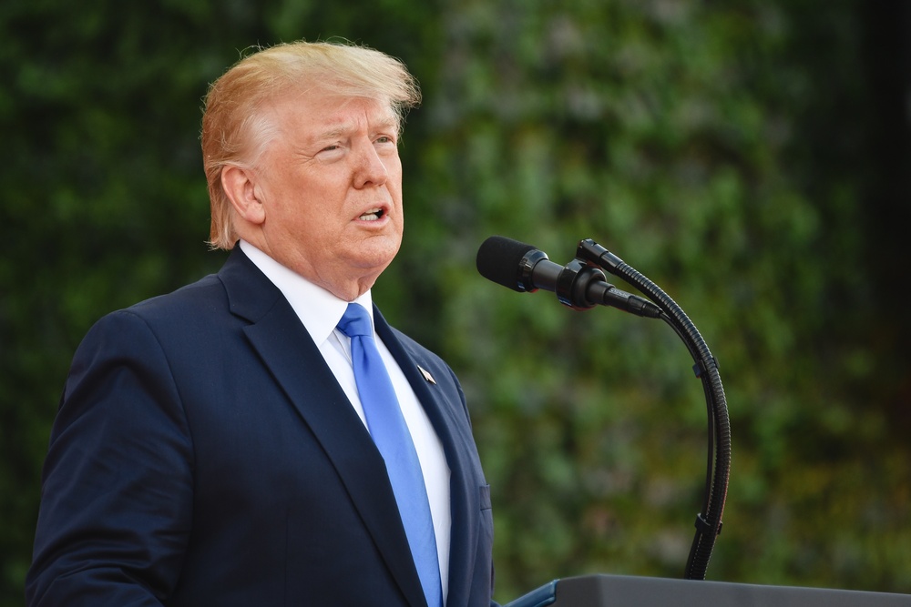 President Trump Speaks at D-Day 75th Anniversary