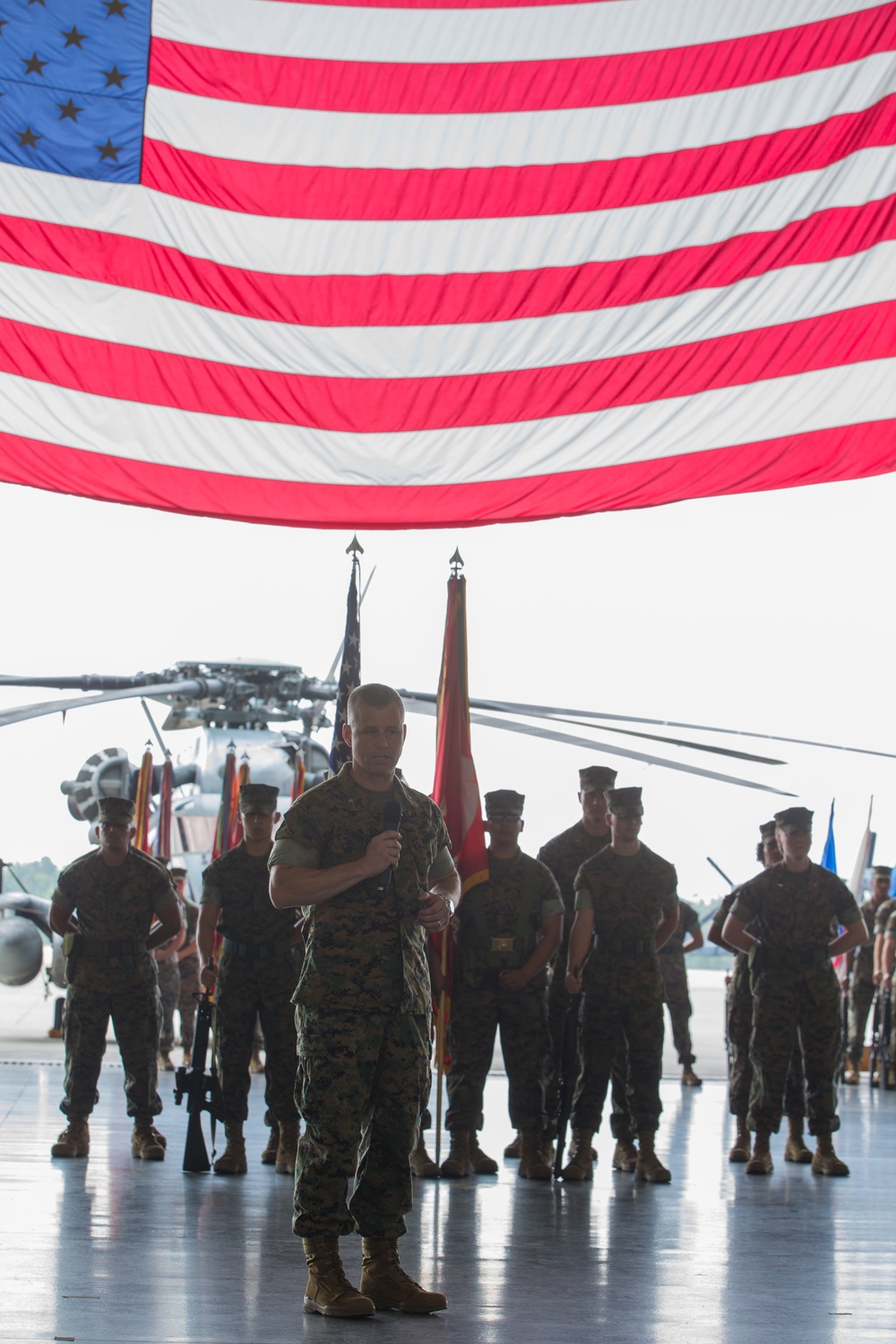 MAG-29 Change of Command Ceremony