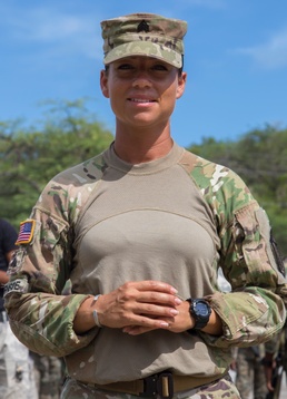 COLOMBIA NATIVE PARTICIPATES IN CARIBBEAN-BASED MILITARY EXERCISE