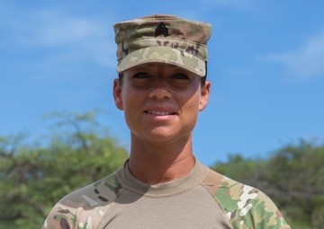COLOMBIA NATIVE PARTICIPATES IN CARIBBEAN-BASED MILITARY EXERCISE