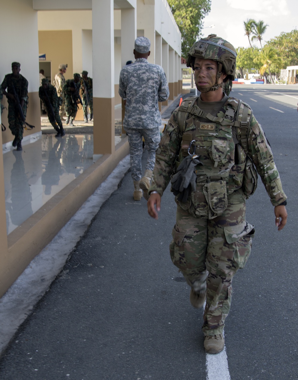 COLOMBIA NATIVE PARTICIPATES IN CARIBBEAN-BASED MILITARY EXERCISE