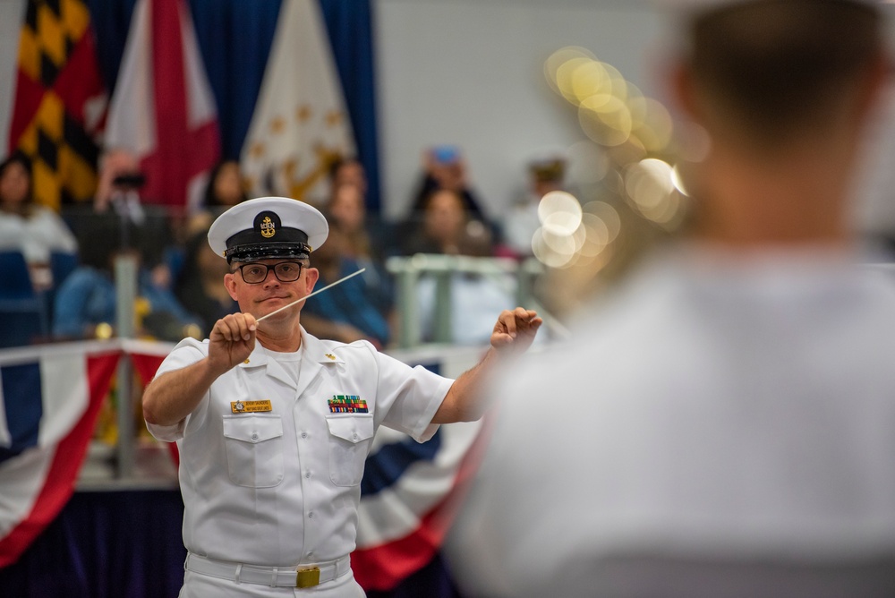 Recruit Training Command Pass-in-review Graduation