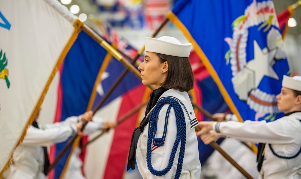Recruit Training Command Pass-in-review Graduation