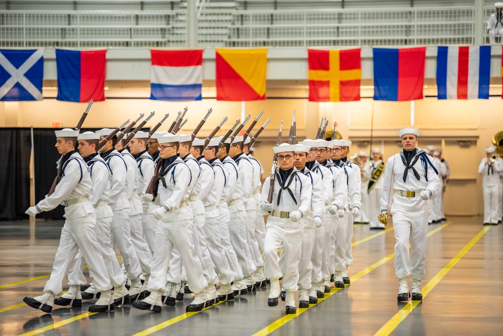 Recruit Training Command Pass-in-review Graduation
