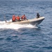 USS Leyte Gulf Conducts Boat Operations