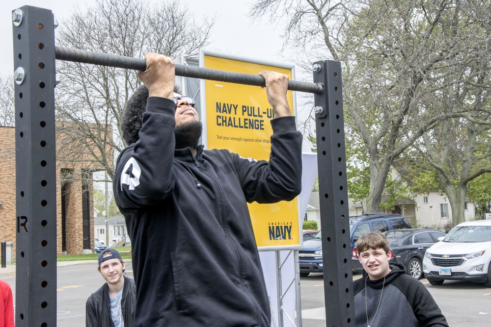 Navy Recruiting District Michigan Hosts Navy Asset