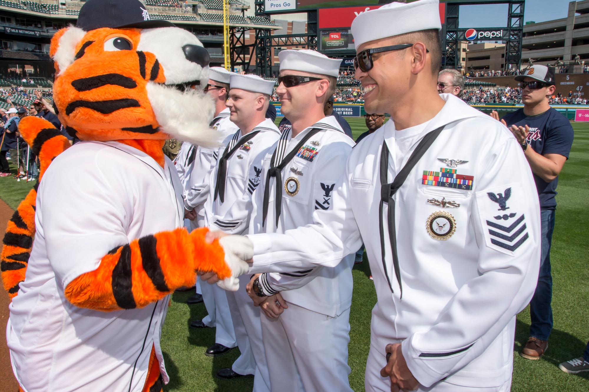 DVIDS - Images - Detroit Tigers Salute to Service [Image 4 of 4]