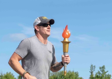 Alaska National Guard delivers torch for Veterans Golden Age Games