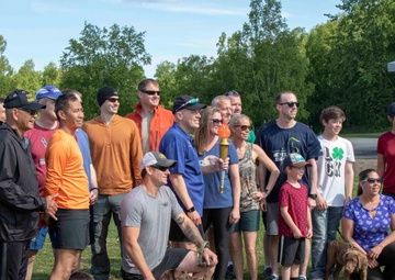 Alaska National Guard delivers torch for Veterans Golden Age Games