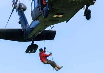 Alaska National Guard delivers torch for Veterans Golden Age Games