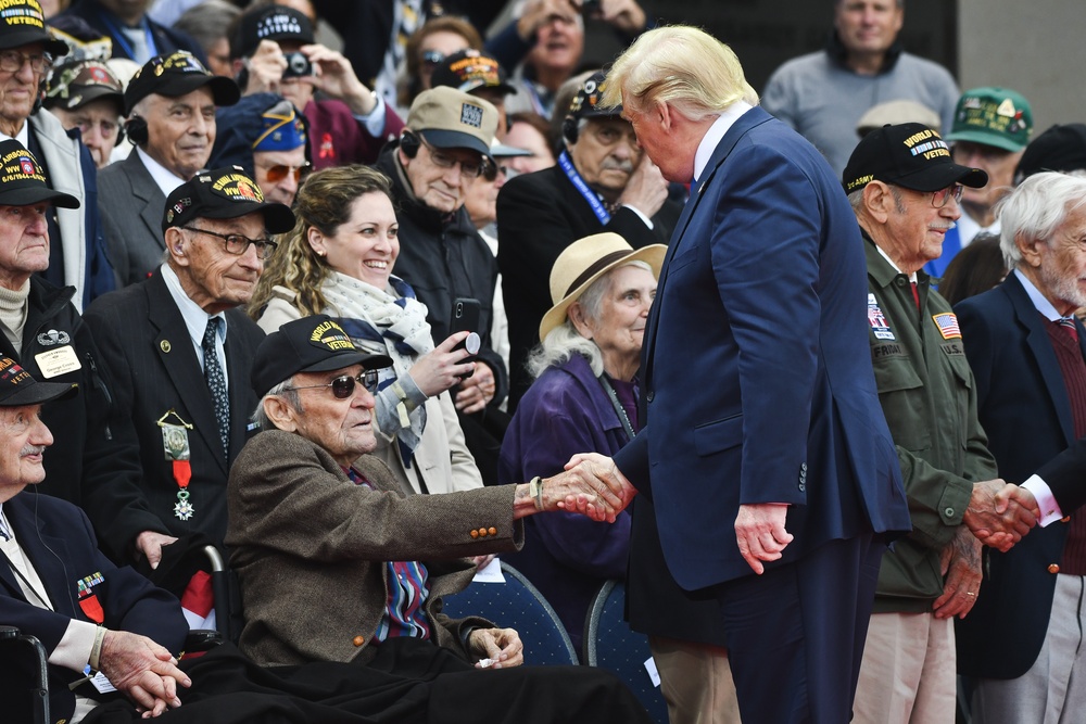 President Greets the Nation's Greatest Generation