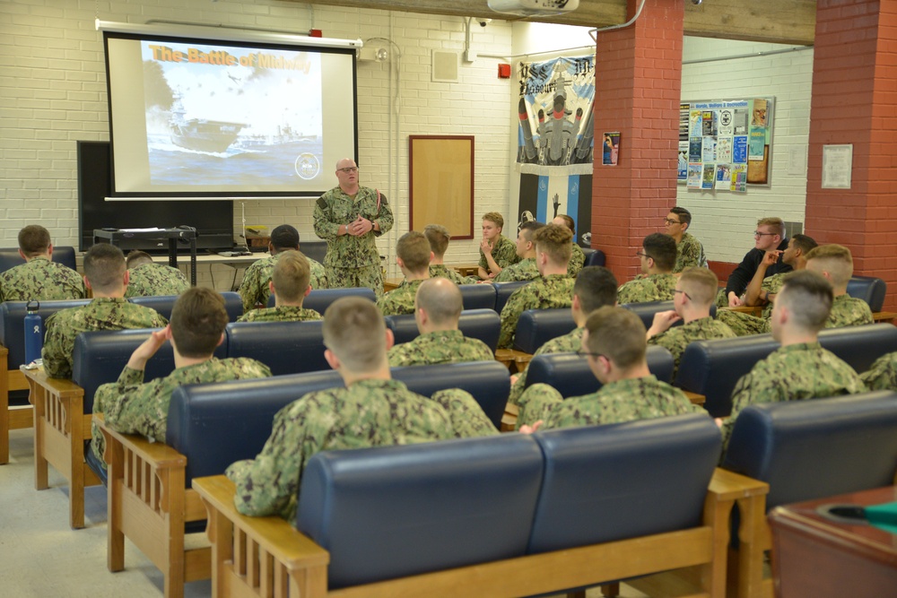 Training Support Center Holds Battle of Midway Training