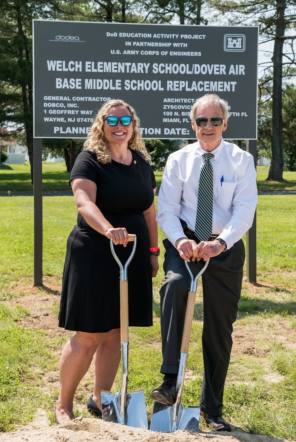 Snapshot: Groundbreaking ceremony held for new Welch Elementary School/Dover Air Base Middle School