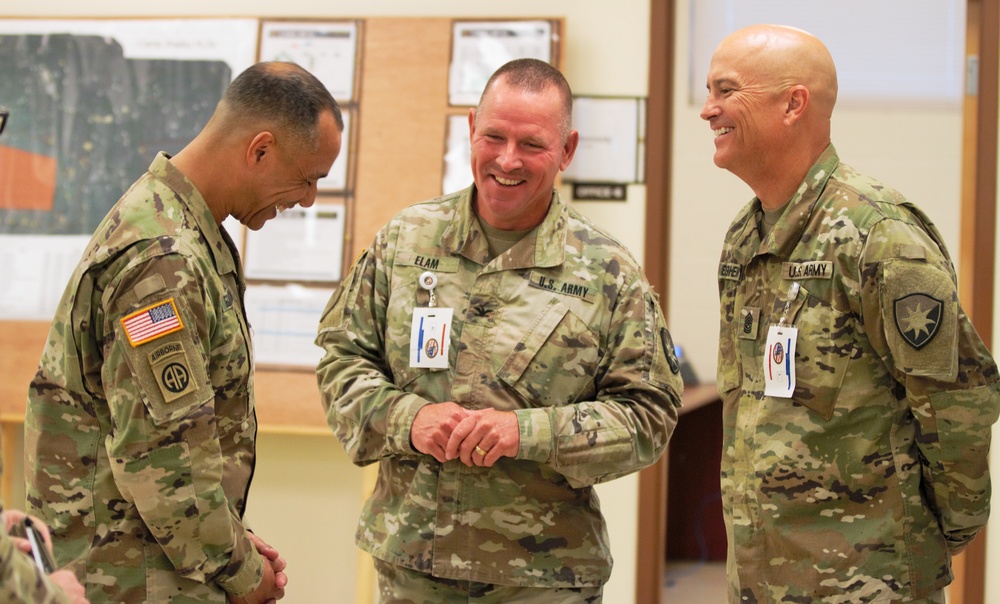 BG Meets with 50th RSG Command Team