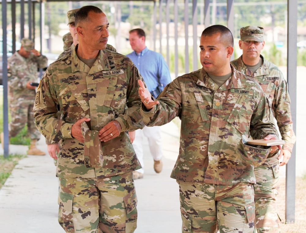 BG Edmondson Visits 50th Regional Support Group SRP