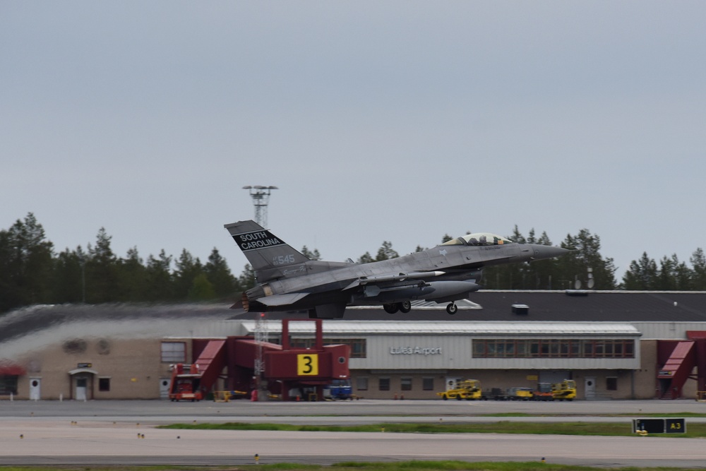 Swamp Fox F16s return home, ACE 19 mission complete