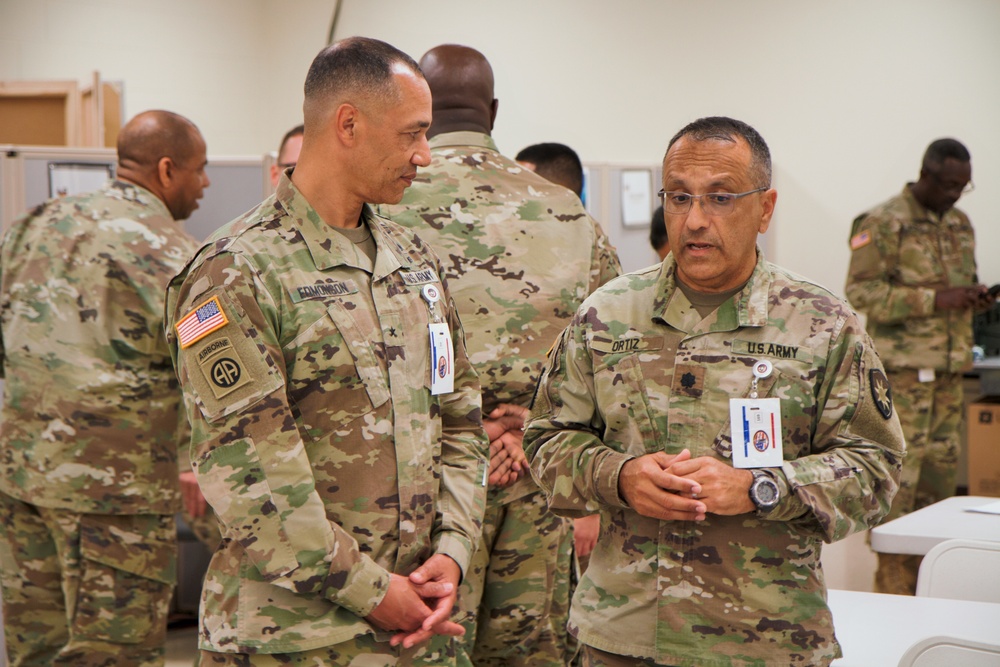 BG Edmondson Visits Soldiers of the 50th Regional Support Group