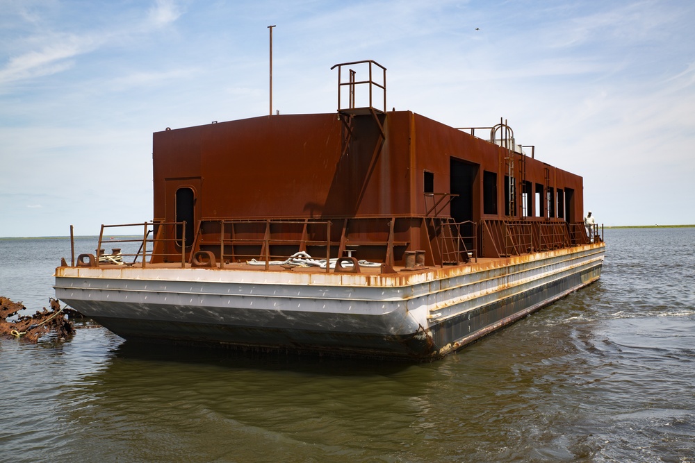 EOD Barge Demolition