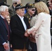 French First Lady Greets WWII Veteran