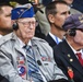 World War II Veteran Shows Emotion During Ceremony