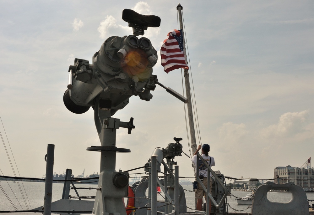 Retiring the National Ensign