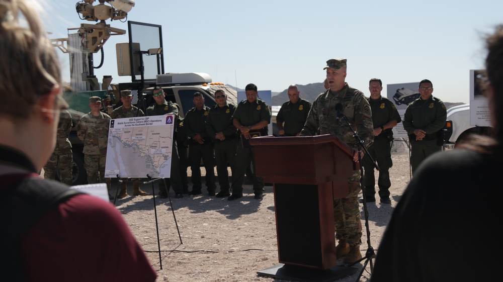 CBP and DoD active duty forces media day