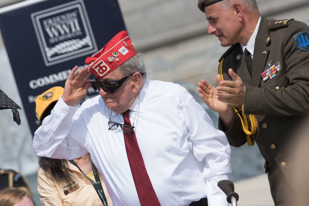 World War II Veterans Commemorate 75th Anniversary of D-Day