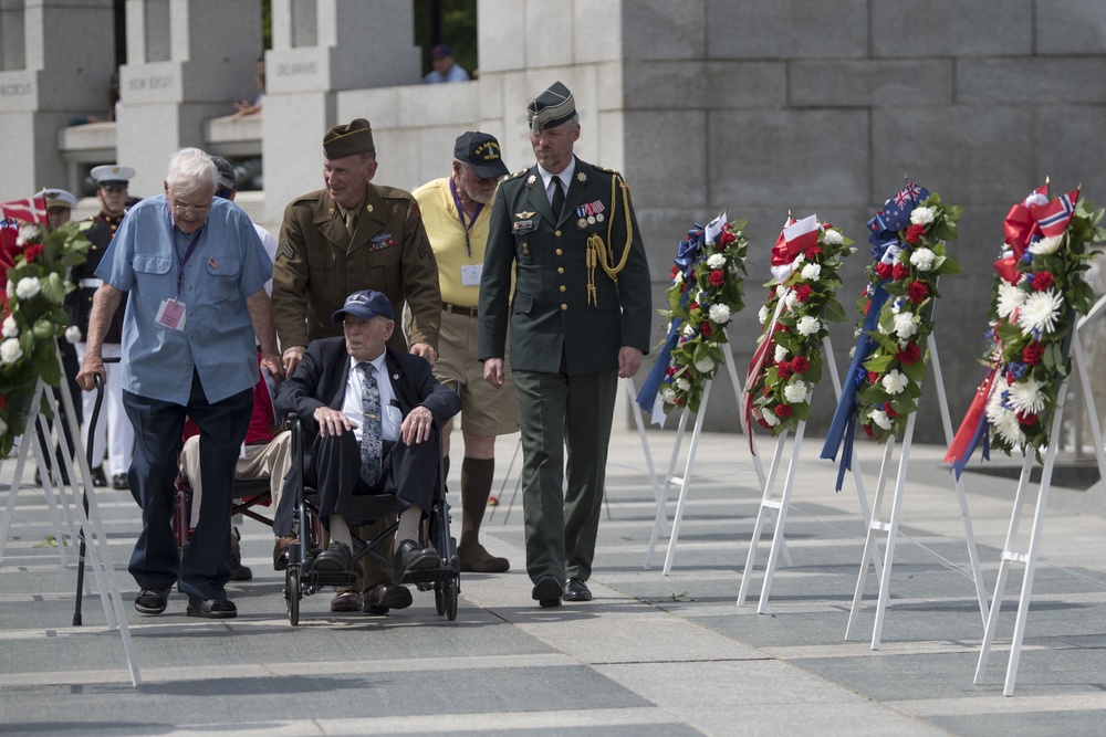 World War II Veterans Commemorate 75th Anniversary of D-Day