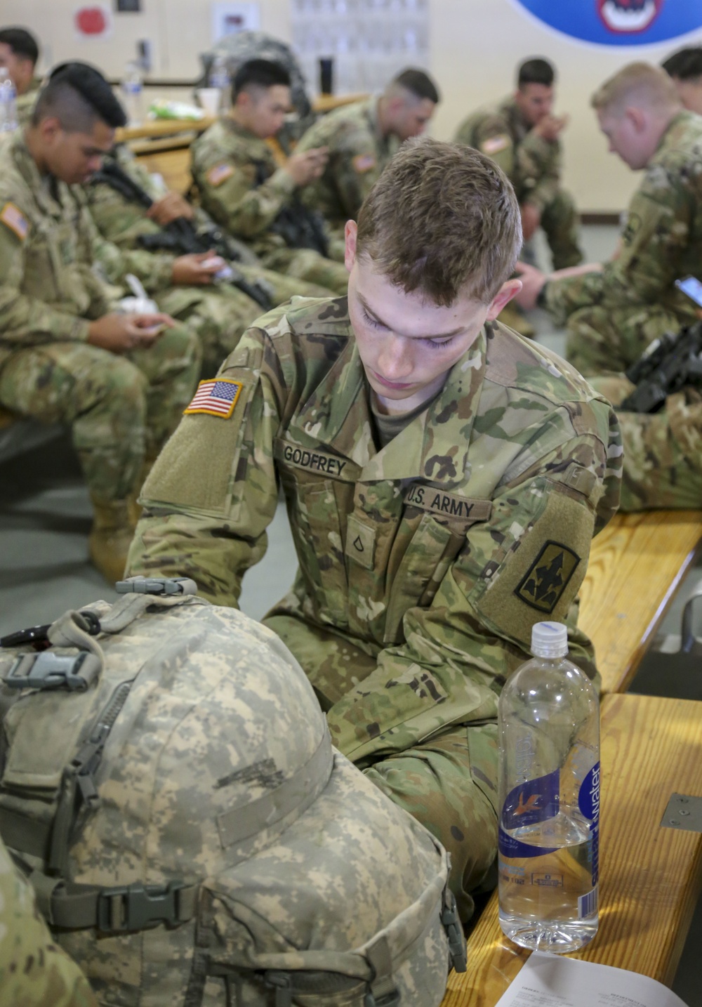 Alaska National Guardsmen mobilize at Fort Bliss