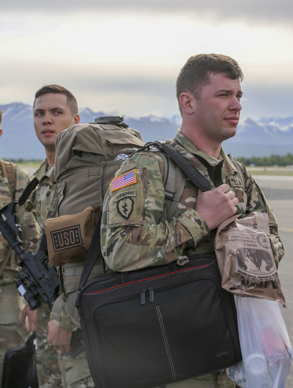 Alaska National Guardsmen mobilize at Fort Bliss