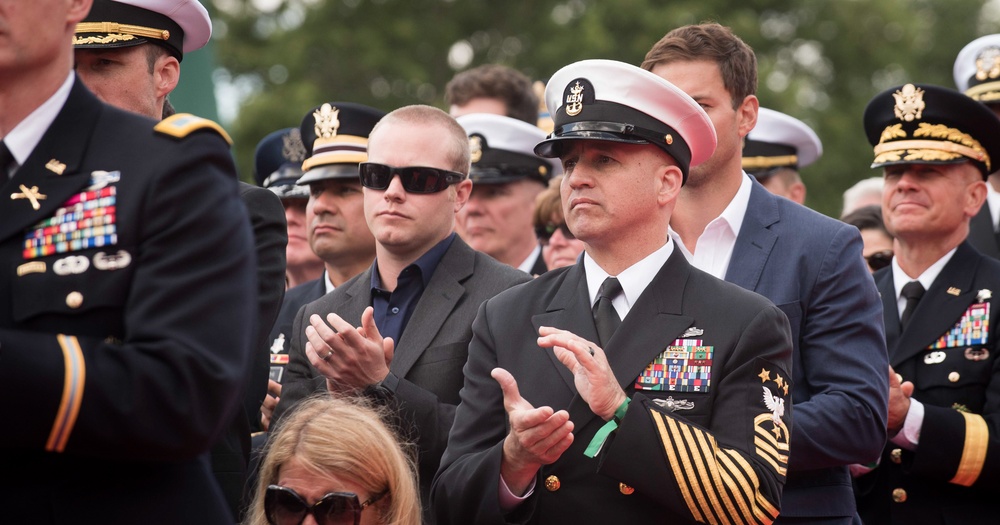 D-Day 75th: POTUS, MCPON Salute D-Day Veterans