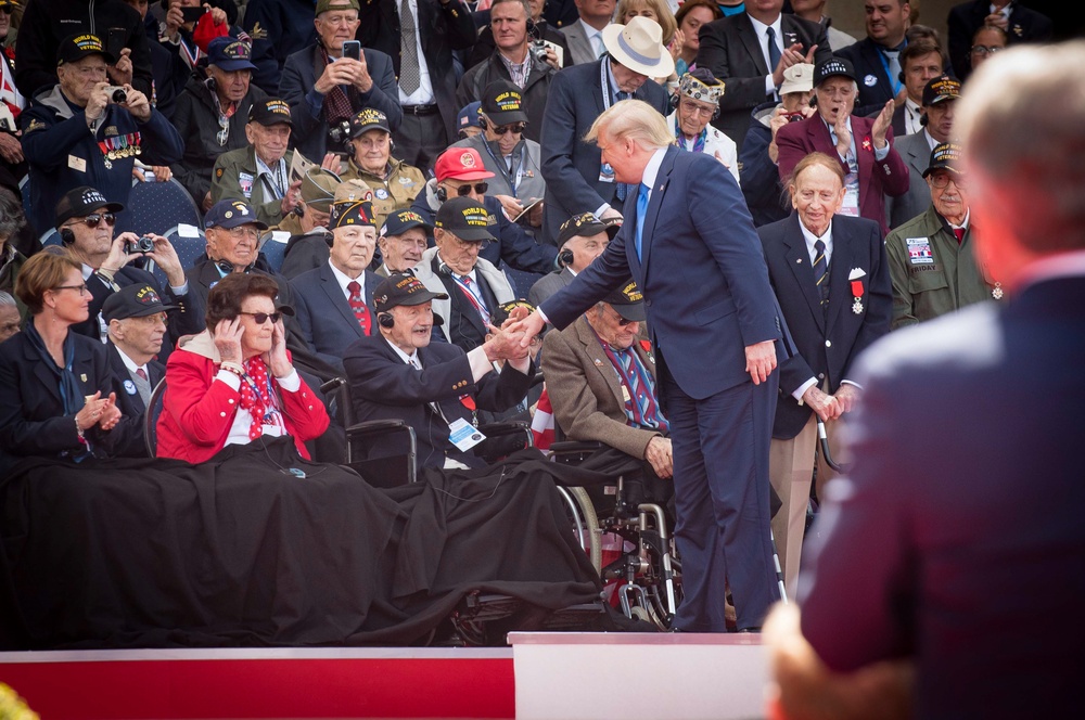 D-Day 75th: POTUS, MCPON Salute D-Day Veterans