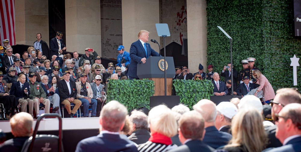 D-Day 75th: POTUS, MCPON Salute D-Day Veterans