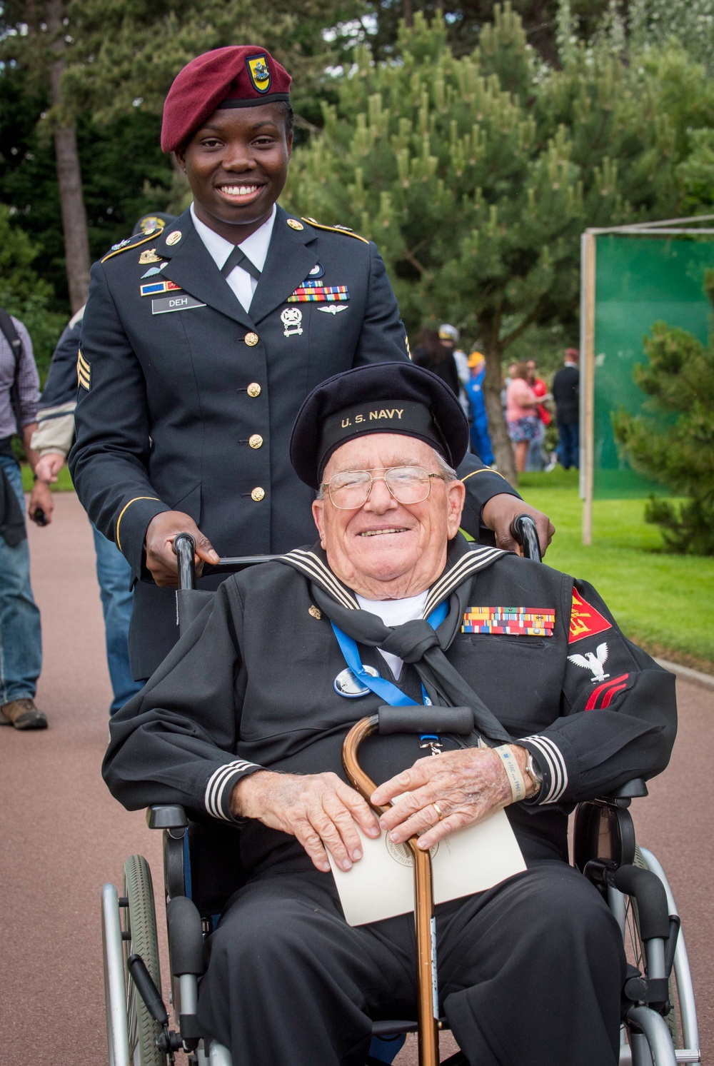 D-Day 75th: POTUS, MCPON Salute D-Day Veterans