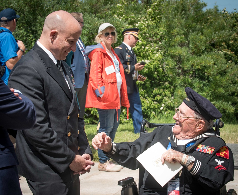 D-Day 75th: POTUS, MCPON Salute D-Day Veterans