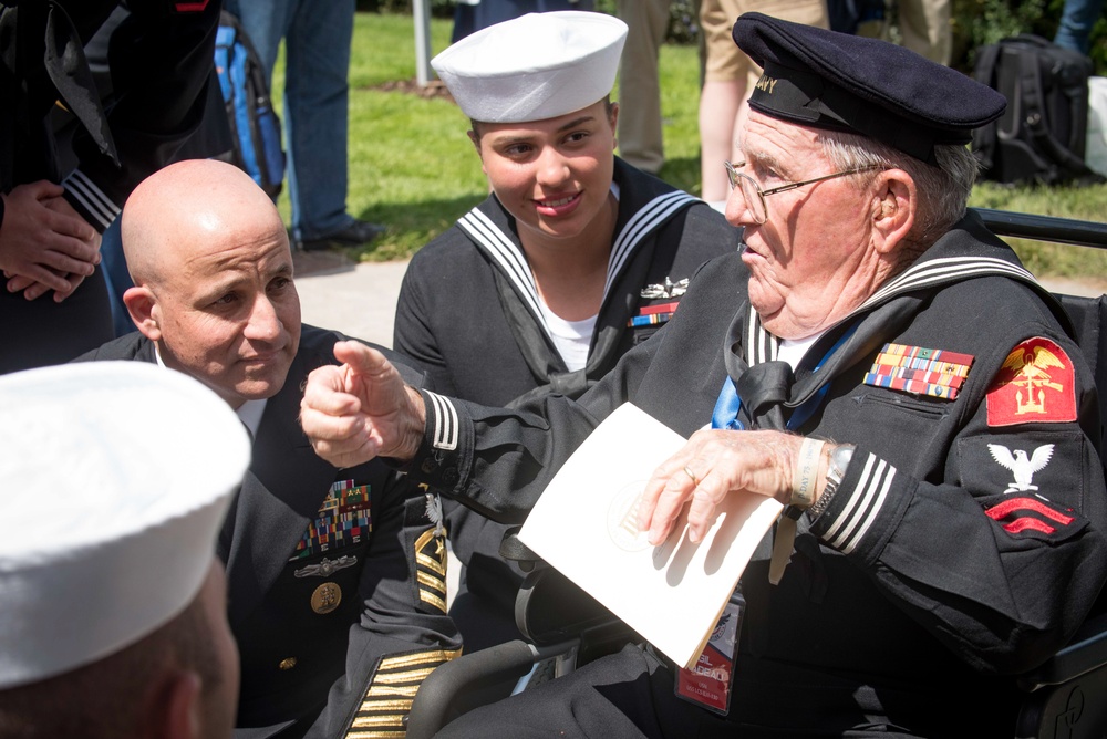 D-Day 75th: POTUS, MCPON Salute D-Day Veterans