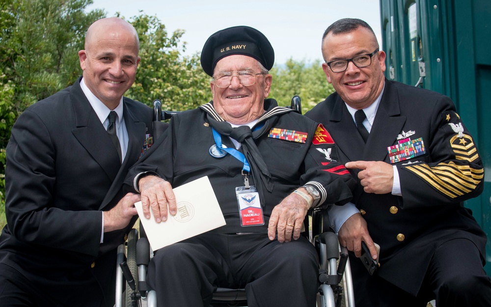 D-Day 75th: POTUS, MCPON Salute D-Day Veterans