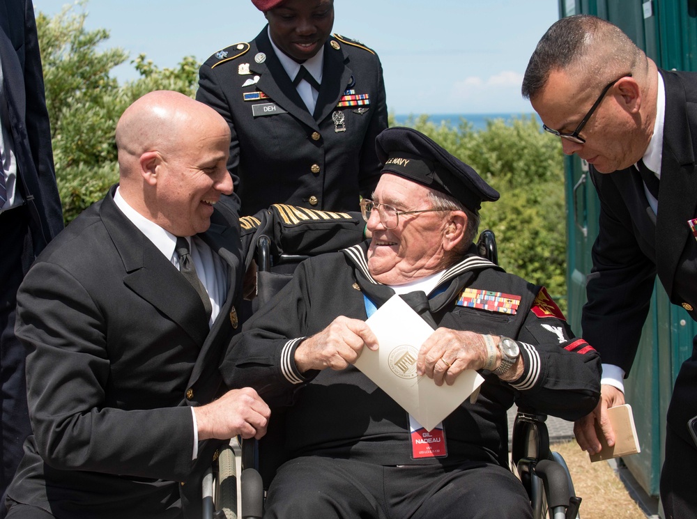 D-Day 75th: POTUS, MCPON Salute D-Day Veterans