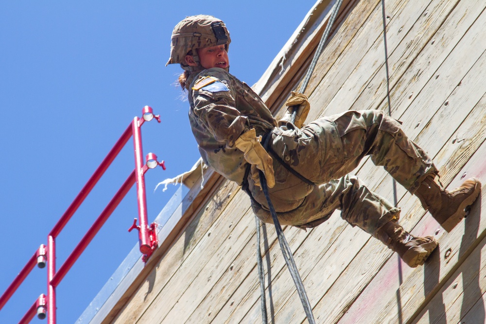 2019 U.S. Army Pacific BWC Rappel Tower
