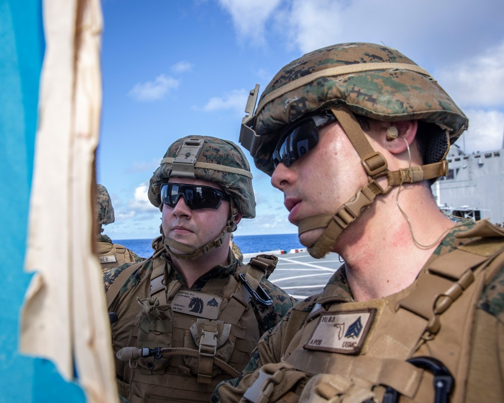 BLT 3/5 BZO aboard USS John P. Murtha
