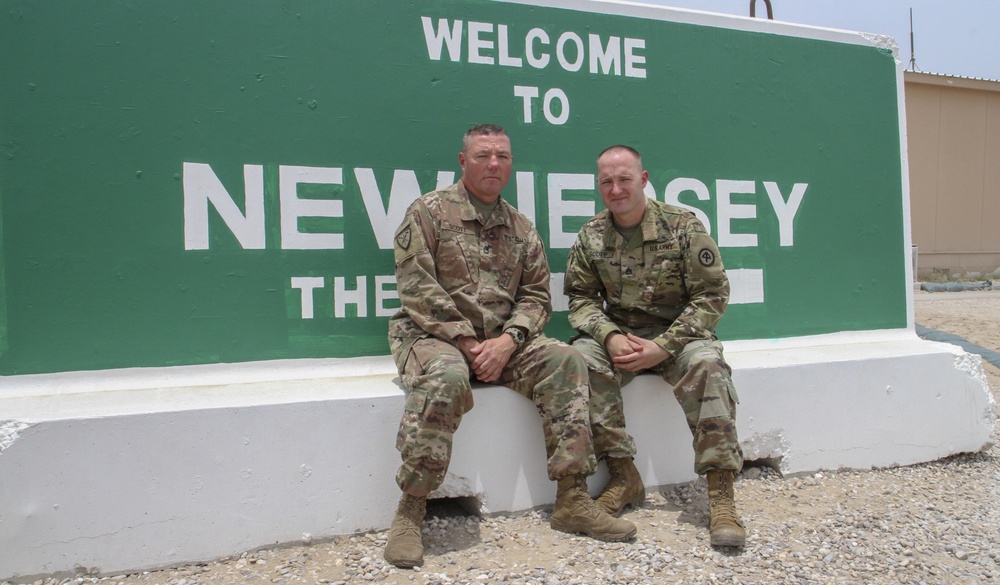 Father, Son Strengthen Bond While Deployed Together