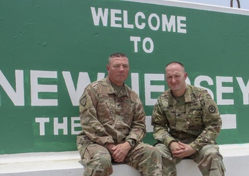 Father, Son Strengthen Bond While Deployed Together