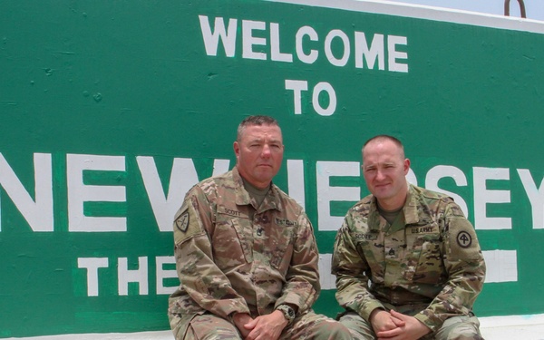 Father, Son Strengthen Bond While Deployed Together