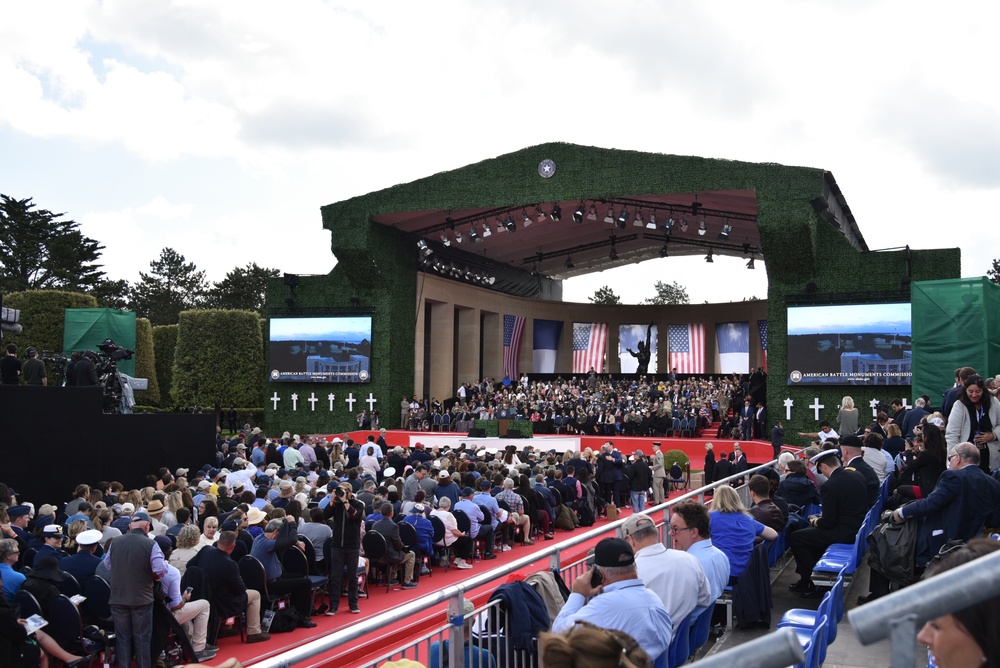 75th Anniversary of D-Day at Normandy American Cemetery and Memorial