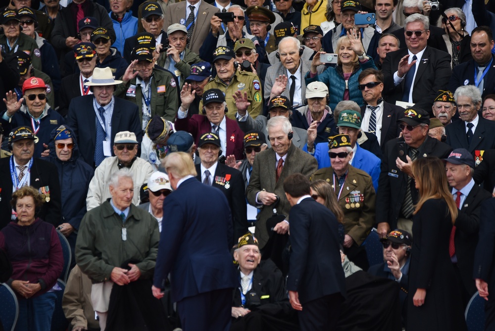 75th Anniversary of D-Day at Normandy American Cemetery and Memorial