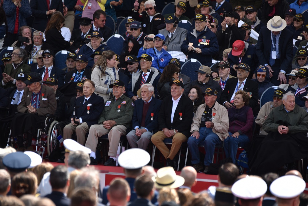 75th Anniversary of D-Day at Normandy American Cemetery and Memorial